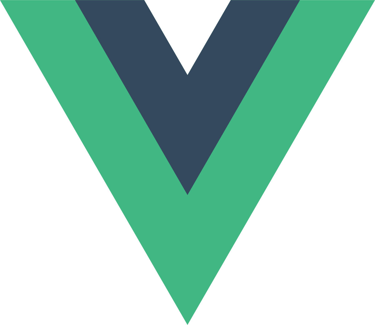 logo of the Vue.js framework