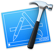 logo of the XCode IDE